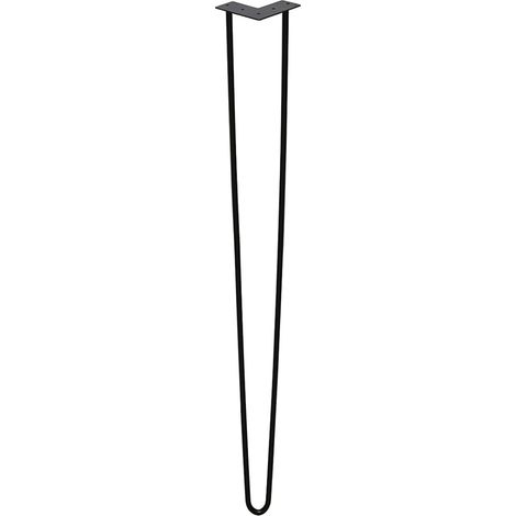 Randaco 4X 72cm gambe a perno 2 staffe Gambe da tavolo Gambe a perno Gambe da tavolo fai da te Piedini per tavolo Tavolo da pranzo