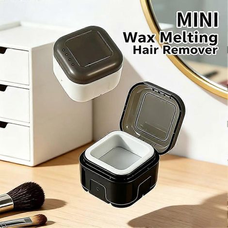 Mini-Wachserhitzer für die Haarentfernung, konstante und sichere Temperatur, USB-C-Anschluss, natürliches, pflanzliches Wachs (1/5)