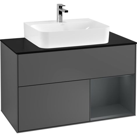 Villeroy & Boch F122HGGK Armoire sous lavabo Finion F12 (1/2)