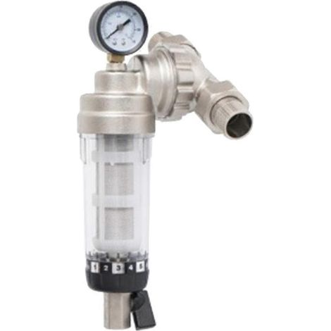 Whole House Central Filtre 360 Degree Rotating Valve Filtre Reusable Sediment Water Filte (1/5)