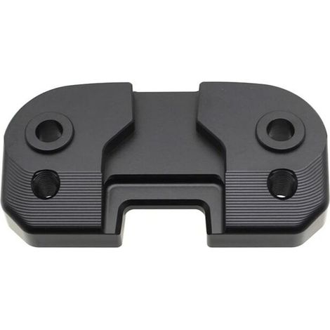 Rialzo per manubrio per motociclette Scrambler 400, 800, 1100 e Scrambler 800, accessorio per manubrio posteriore, nero.