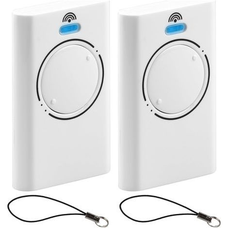 2 x 868MHz 2 Channel Remote Control Compatible with FAAC XT4 868 SLH LR, XT4 868 SLH, XT2 868 SLH LR, XT2 868 SLH - Universal Remote Control for Gate, Garage and Automated Systems (1/5)