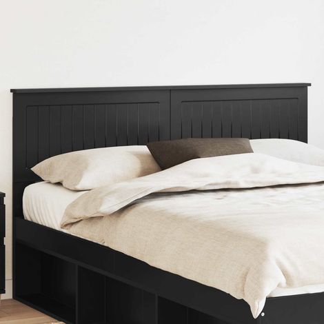 Tête de lit-Panneau de lit Chêne noir 150 cm Bois d'ingénierie 988992 (1/5)