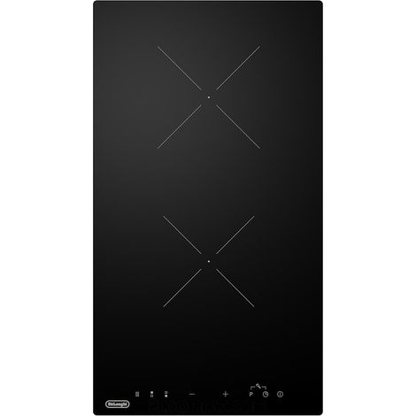 Plaque Induction Domino De'Longhi YLI30 30 cm 2 Foyers Bridge Booster Encastrable Noir