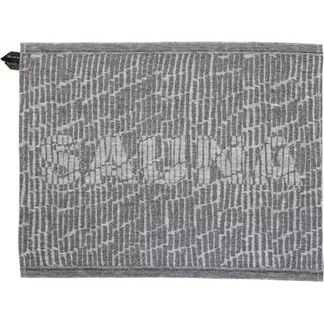 Jokipiin Saunatikut Sauna Sitzunterlage 45 x 55 cm Sauna Seat Cover white/black