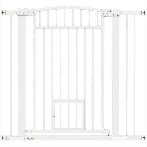 Chatière Barrière de sécurité pour animaux réglable 76-104 cm (1/5)