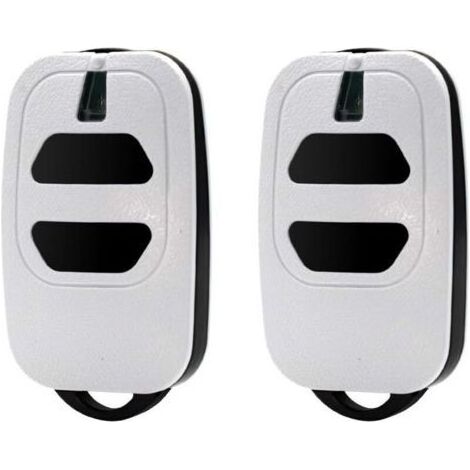 Télécommande universelle pour portails et portes de garage – Fréquence 433,92 MHz – Compatible avec modèles GTI2/GTI4, GT2/GT4, Mio TR2/TR4, TR2N/TR4N, Bip – Lot de 2 unités (1/5)