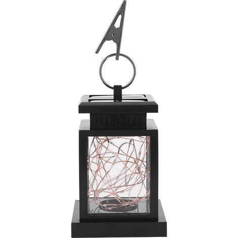 Guirlande lumineuse LED étanche pour jardin extérieur, lampe solaire à suspendre (1/5)
