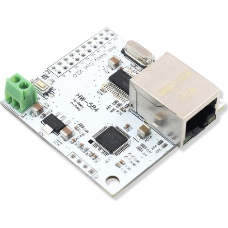 Contrôleur de module réseau Ethernet 8 canaux, commutateur, module relais Internet 5 V, module Wi-Fi P2P, contrôle par téléphone mobile (1/5)