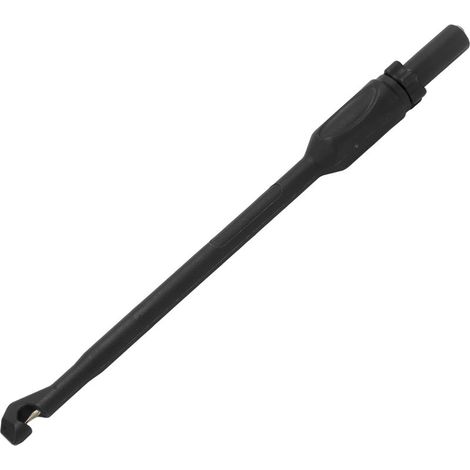 Sonde de test multimètre J.30036 avec pointes 4mm et crochet, idéale pour diagnostics automobiles et circuits électroniques. (1/5)