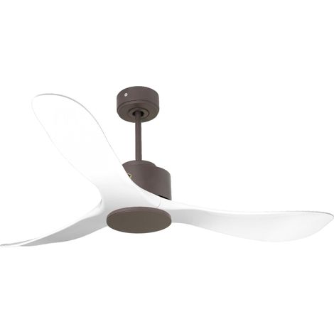 Ventilatore da soffitto Wifi Motore CC Telecomando Hypersilence Memoria Shopify Vendible (AUTOMATICO) PURLINE Tonga D132 C02 65314