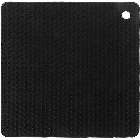 dessous de plat en silicone alvéolé, napperon isolant thermique, dessous de plat isolant pour casseroles, dessous de plat en silicone haute température anti-brûlure-17.117.1CM-Blue (1/4)