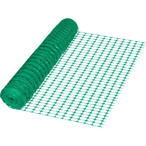 30 m filet de protection en pe synthétique, clôture de pâturage pour chiens, barrière d'avertissement chantier, filet de sécurité vert (1/5)