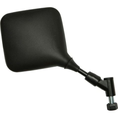 Espejo Emgo 2025/02 Suzuki DR-Z 400 / S / SM '00-'17, DR 650 SE '92-'17 derecho (OEM: 56500-12D02) negro (diseño original) (homologación)