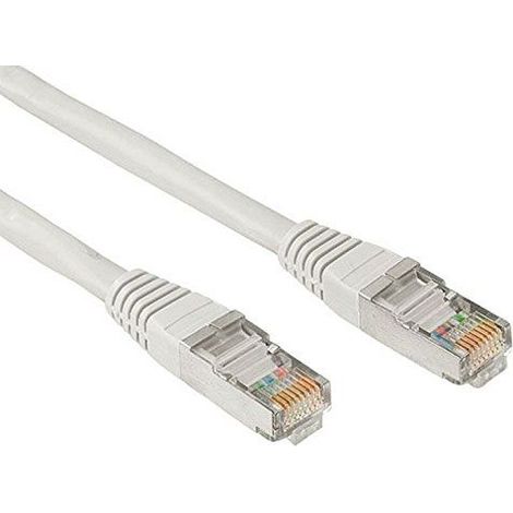Netzwerkkabel RJ45 UTP Cat6 Grau 15m lang RJ45 UTP Patchkabel (1/4)