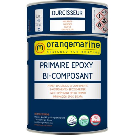 Primaire Epoxy bi-composant - ORANGEMARINE - 2.5 l (1/2)