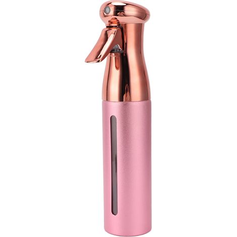 Flacon Vaporisateur 300ml Rose pour Soins Cheveux et Jardinage, Rechargeable et Vide (1/5)