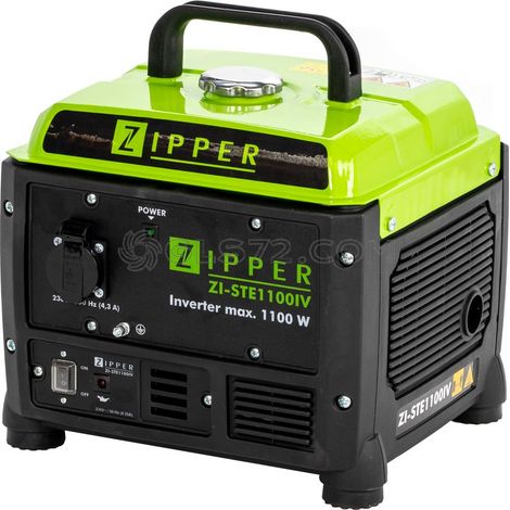 Zipper ZI-STE1000INV generador de corriente inversor de 4 tiempos 230 V 9,9 kg 1000 W