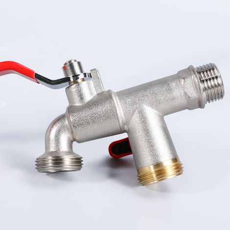 YMYNY Tonneneimer, Wasserhahnschlauch, Wasserhahnschlauchadapter, IBC-Tragekoffer, Zubehör für Tonnenfässer, Armaturen, Wasserhähne, IBC-Tankadapter (1/5)
