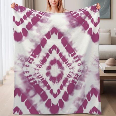 Couverture de lit en polaire, jeté doux et chaud de printemps, légère et luxueuse en microfibre de polyester, décoration intérieure cosy, ajout parfait à la décoration intérieure, excellent cadeau pou (1/4)