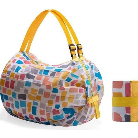 Bolsa de compras – Compacta y plegable – Unisex – Talla para adultos – Bolsa de compras plegable – Estilo E (1/5)