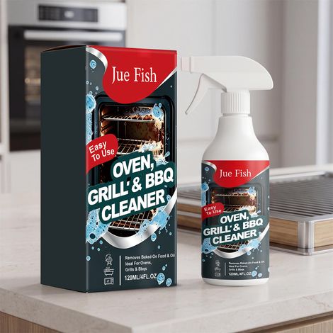 Backofen- und Grillrostreiniger, Fettlöser für Backofen- und Grillroste im Haushalt – 120 ml -- BIEMMEDUE (1/5)