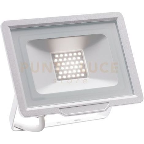GES842N- PROIETTORE FARO LED 4000K 2550LM 30W IP65 ALLUMINIO E VETRO