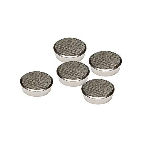 Franken Kraftmagnet HM30CR/5 rund 30mm silber 5 St./Pack. (1/2)
