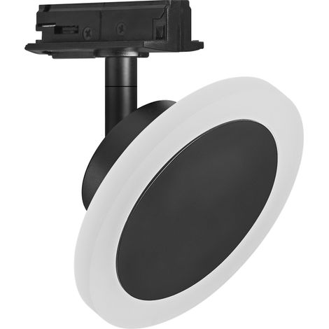 LEDVANCE SMART+ WiFi-Tracklight Schienensystem Leuchtenkopf, schwarz, 6,5W, 480lm, ausrichtbarer Leuchtenkopf, regulierbares Weißlicht (3000K-6500K), steuerbar per App, kompatibel mit Amazon, Google (1/5)