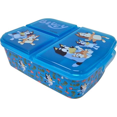 Brotdose Lunchbox Sandwichbox Kinder Kunststoff BPAfrei Bluey (1/5)