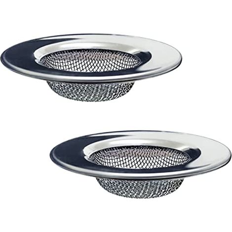 2 pièces Filtre à cheveux pour baignoire 1,50", Filtres pour lavabo de salle de bain, Filtre à cheveux pour tuyau de baignoire, Filtre de drainage pour douche, buanderie, piscine à balais, salle utili (1/5)