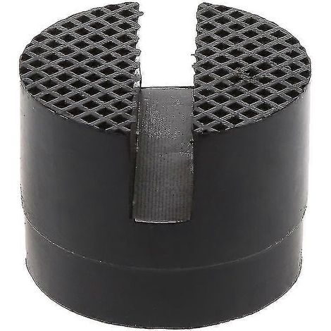 Adaptateur de cric hydraulique à roulettes avec patins en caoutchouc pour voiture (1/4)