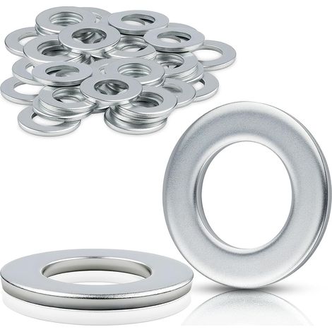 8 Pièces Rondelles Metal M20 Rondelle pour Gond de Porte DIN125 (1/5)
