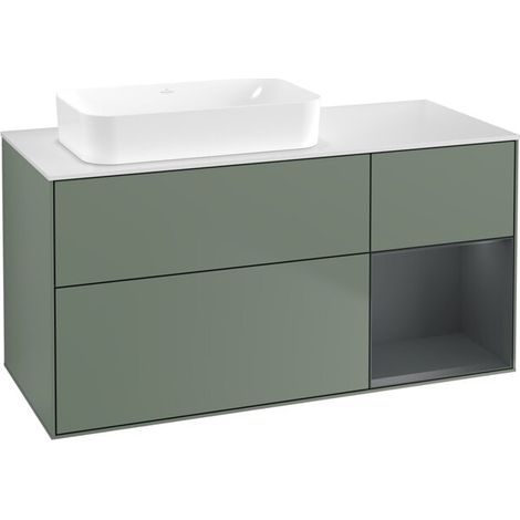 Villeroy & Boch G691HGGM Meuble sous-lavabo Finion G69 (1/2)