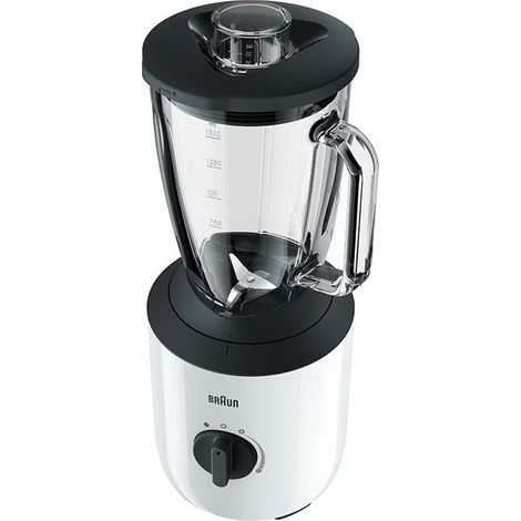 Batidora Batidora de vaso BRAUN JB3150WH 800W Negro, Blanco (1/5)