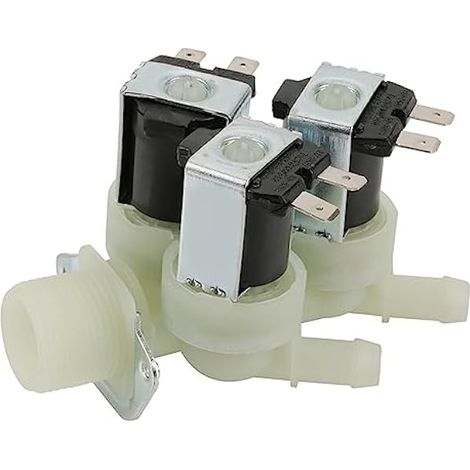 230V 3 Voies Solénode 3 Voies Entrée D'eau N/C Normal fermé électrovanne électrique Ac 220V G3/4,electrovanne 3 voies (1/4)