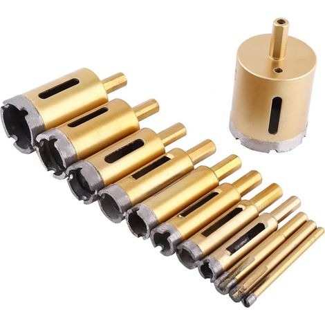 1 Foret diamanté 35 mm pour marbre, béton, carrelage, perçage à l'eau, perceuse portable (1/5)