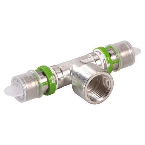 Té multicouche à sertir Ø20 - centre femelle 1/2'' (15/21) - Comap