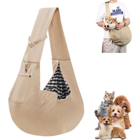 Sac de transport pour chien, sangle de transport pour chien, sac imperméable pour chien, sac de voyage pour chat, sac de transport pour chien, sac de transport pour animaux de compagnie pour chiens, s (1/5)