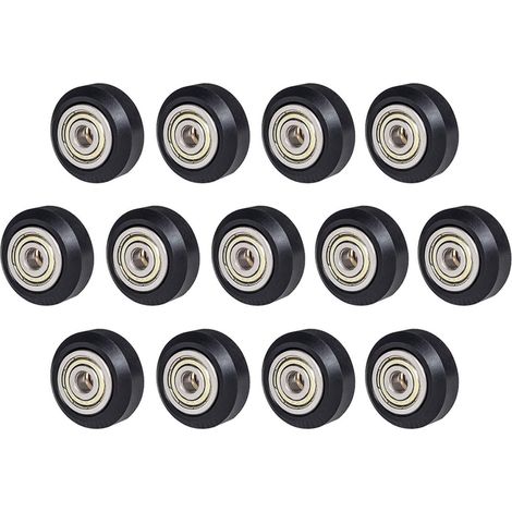 Lntyq POM-Rollen-Linearlager aus Kunststoff für Creality Ender 3, Ender 3 Pro, Ender 3 V2, CR-10 und CR-10S 3D-Drucker, 13 Stück (1/5)