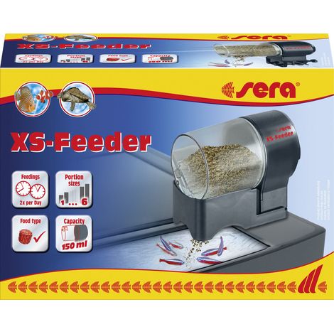 Sera XS-Feeder Automatischer Futterspender schwarz 150 ml
