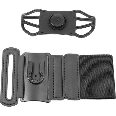 Support téléphone bracelet ajustable, support rotatif 360° pour vélo électrique, moto, guidon, fixation réglable, étui portable, accessoire robuste. (1/5)