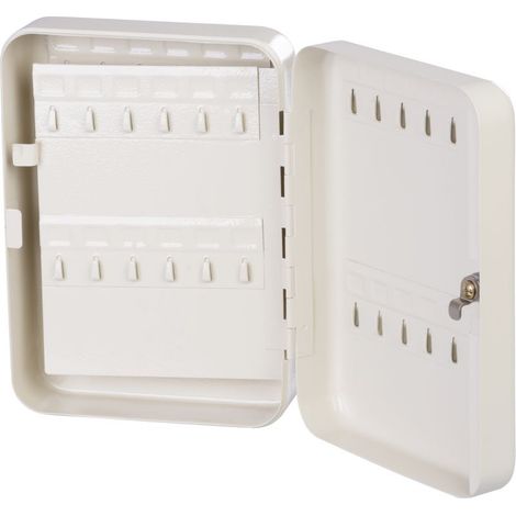 Schrank KeyBox 214, für Schlüssel, 25x18x7.4 cm, abschließbar, 48 Haken