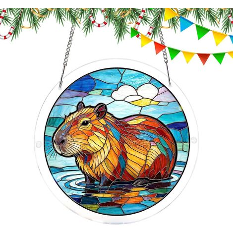 Decoration 2D Acryl Farbbeständig Fensterdekoration Puzzle