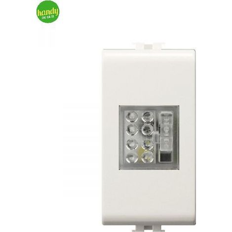 Diffusore notturno a LED Easy Elettrocanali 1M 230V aggancio Keystone