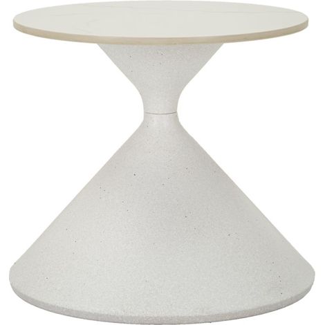 WEISSER TISCH CM Ø 42x40