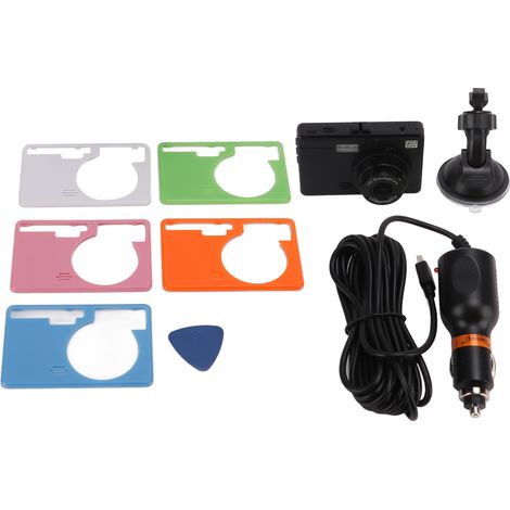 3 Dashcams Voiture 1080P HD Angle Large 170° Moniteur Stationnement Détection Mouvement Enregistreur Vidéo Auto (1/5)