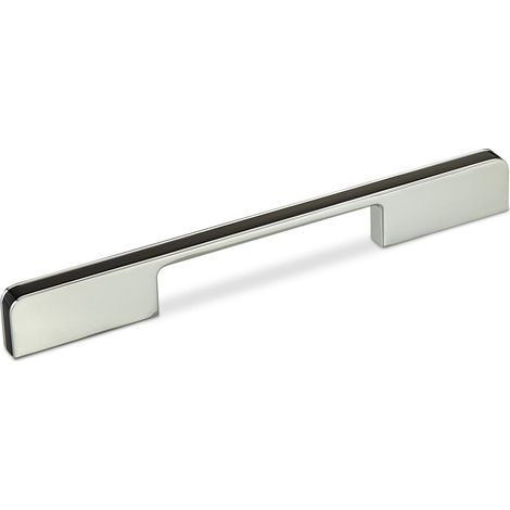 Bügelgriff LINA BA 160/192/224 mm Chrom/schwarz (1/3)