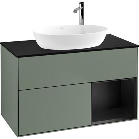 Villeroy & Boch F902PDGM Armoire sous-lavabo Finion F90 (1/2)