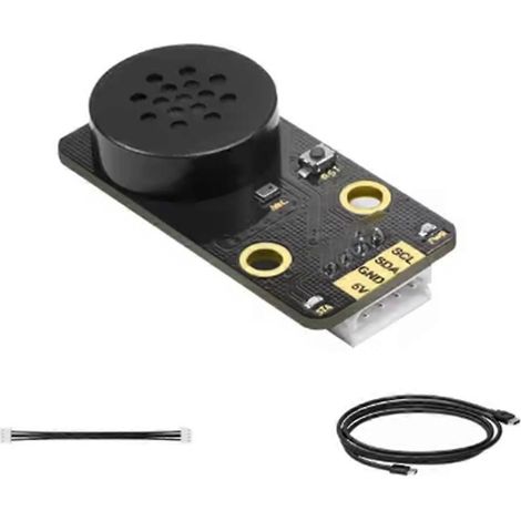 Module de reconnaissance vocale par IA, diffusion vocale, mots d'activation personnalisés, modèle d'interaction, capteur sonore programmable (1/5)